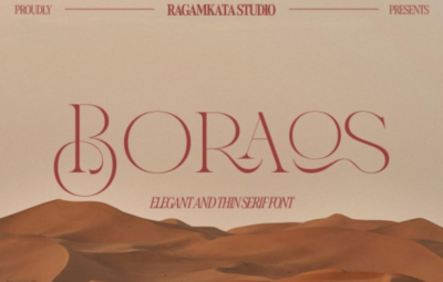 Boraos – Elegance Serif Font