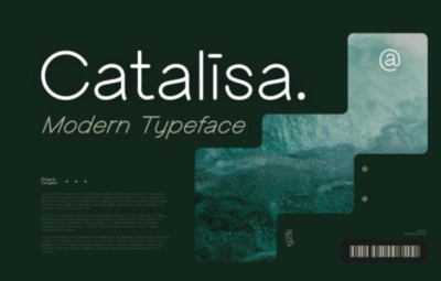 Catalisa Typeface