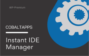 CobaltApps Instant IDE Manager