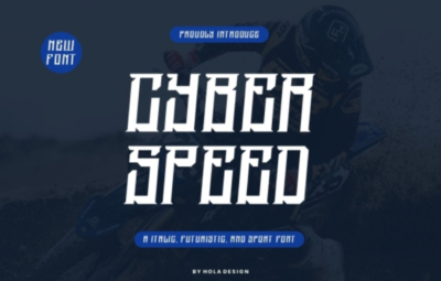 Cyber Speed Futuristic And Sport Font