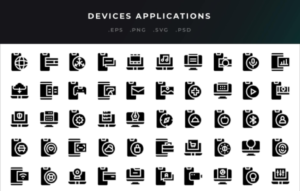 Devices Applications Icons