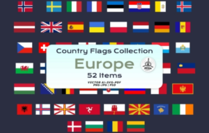 Europe Flags Icons