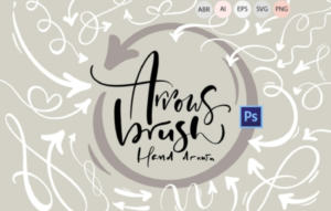 Hand Drawn Arrows Brush