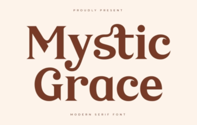 Mystic Grace Modern Serif Font