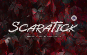 Scaratick – Handwritten Font