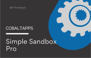 Simple Sandbox Pro Manager