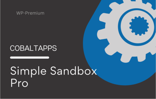 Simple Sandbox Pro Manager