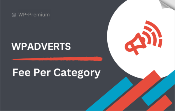 WP Adverts – Fee Per Category