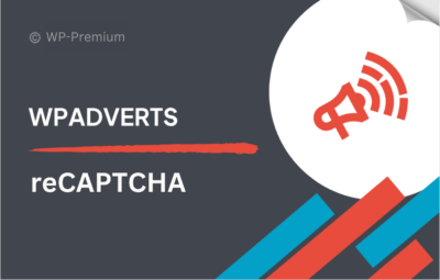 WP Adverts – reCAPTCHA