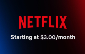 netflix monthly subscriptions