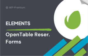 OpenTable Restaurant Reservation Forms for Element