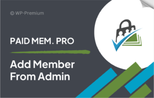 Add Member From Admin