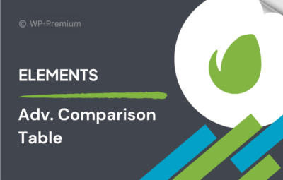 Advanced Comparison Table for Elementor