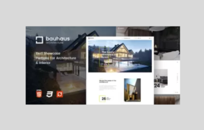 Bauhaus – Architecture & Interior Drupal 8 Theme