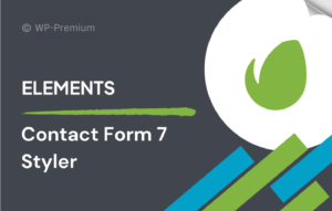 Contact Form 7 Styler Addon For Elementor