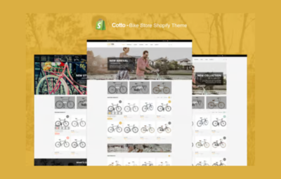 Cotto – Bike Store Shopify Theme