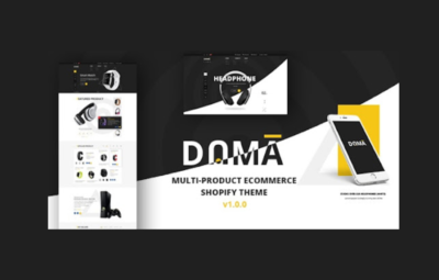 Dama Multi Store Responsive Shopify Theme