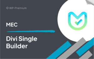 Divi Single Builder