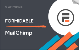 Formidable Forms – MailChimp