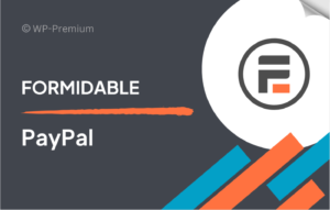 Formidable Forms – PayPal