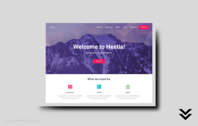 Hesita WordPress theme 