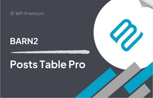 Posts Table Pro