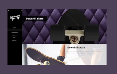 Skate Board – Fullscreen Sports Shopify Theme