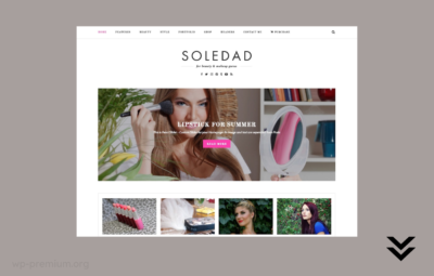 Soledad Magazine Theme