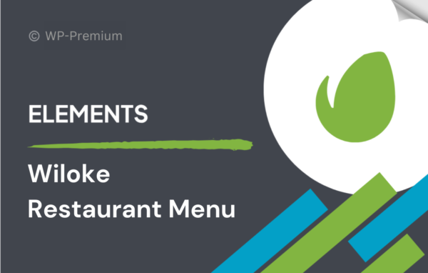 Wiloke Restaurant Menu for Elementor