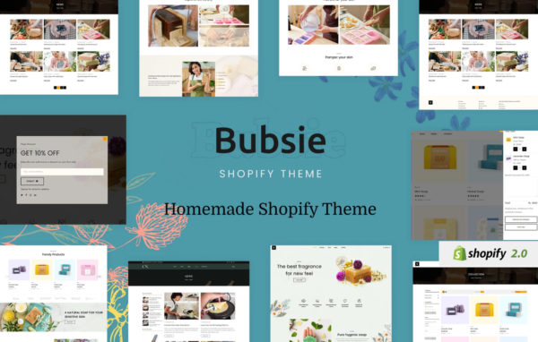 Bubsie – Handmade Shop, Cosmetics Shopify Theme