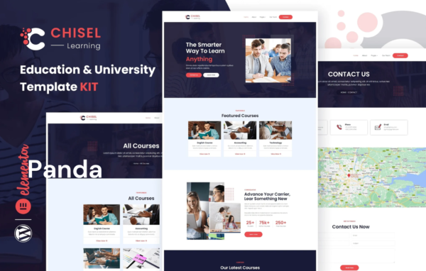 Chisel – Education & University Elementor Template Kit