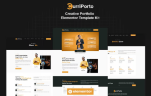 Curriporto – Creative Portfolio Elementor Pro Template Kit