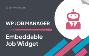 Embeddable Job Widget