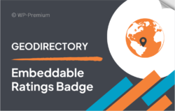 Embeddable Ratings Badge