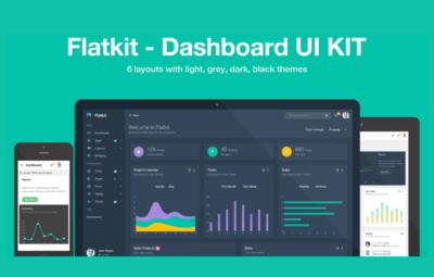 Flatkit – Dashboard UI KIT