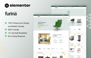 Furina – Furniture Shop WooCommerce Elementor Pro Template Kit