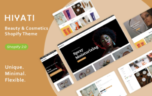 Hiyati – Beauty & Cosmetics Shopify Theme