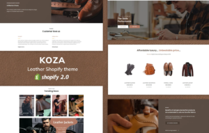 Koza – Leather Market Premium Shopify Theme