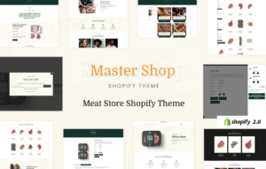 MasterChop – Meat Shop, Food Delivery Shopify