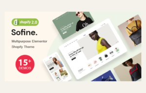 Sofine – Clean, Versatile, Responsive Shopify Them