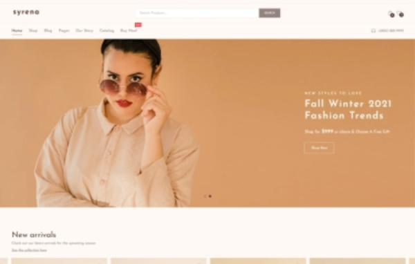 Syrena – MultiPurpose Fashion Shopify Theme