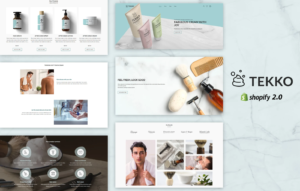 Tekko – Beard Oil Shop & Salon Spa Shopify Theme