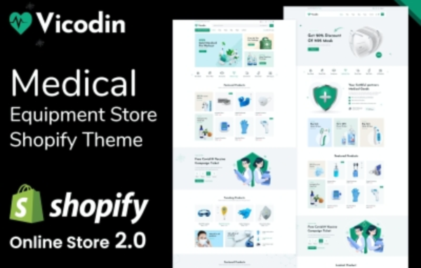 Vicodin – Medical Equipment Store Shopify Theme