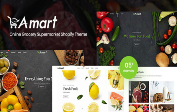 Amart – Online Grocery Supermarket Shopify Theme