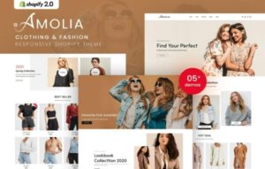 Amolia – Clothing & Fashion Shopify Theme