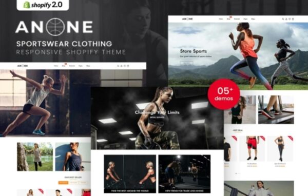 Anone – Sportswear Clothing Shopify Theme