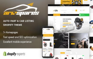 Azirspares – Auto Part & Car Listing Shopify Them