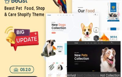 Beast – Pet Store eCommerce Shopify Theme OS