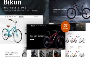 Bikun – Bicycles Store Shopify Theme