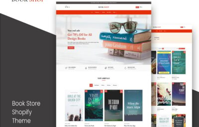 Bookly Book Shop, Bookstore Shopify Theme